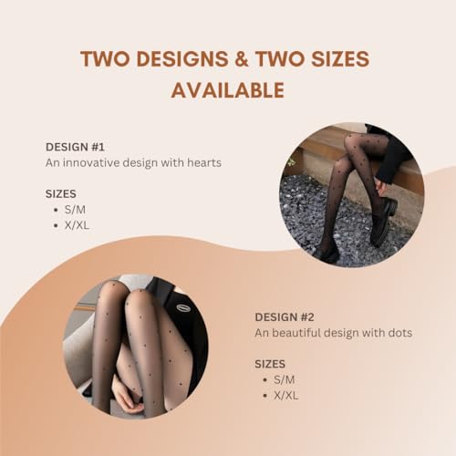 Image of Warm Tights with Design
