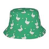 Funny Silly Goose Bucket Hat Sun Hat Packable Summer Casual Hat Unisex Fisherman Hat for Outdoor Travel Women Men Adult