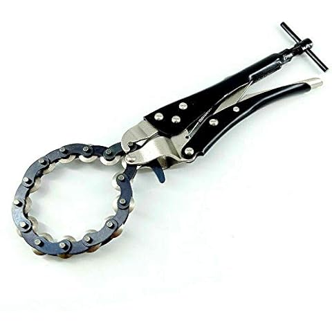 Exhaust Pipe Cutter Exhaust Pipe Cutter and Exhaust Pipe Chain Lock Universal Pipe Cutting Tool Cutting Chain (A) Cover