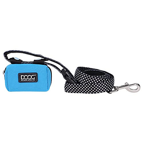 Image of DOOG Walkie Pouch, 20 Pre-Loaded Doggy Waste Bags, Easily Clips On Leashes, Keep Hands Free (Neoprene)