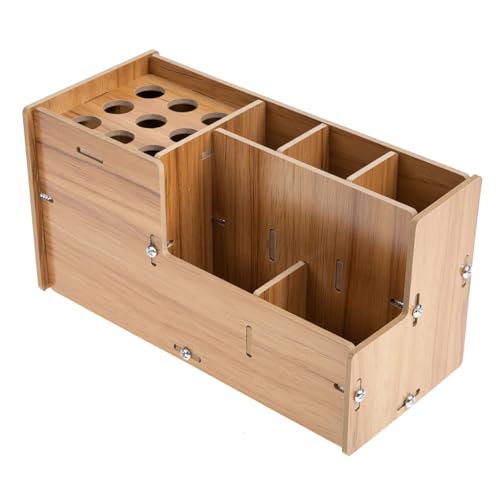 Mikinona Hairdressing Scissors Holder Barber Tools Box Salon Scissors Storage Anti-slip Storage Box