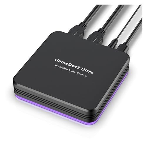 Grabación de video 4K 60 HDR con convertidor digital USB Tipo-C integrado
