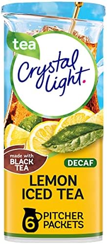 Crystal Light Decaffeinated Lemon Iced Tea Drink Mix (6 Pitcher Packets)
