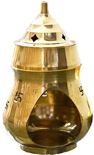 Camphordiya en laiton pour rituel de purification et méditation zen