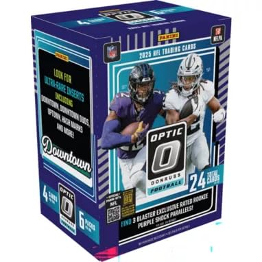2025 Donruss Optic Football Trading Cards Blaster Box