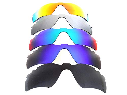 Galaxy Replacement Lenses For Oakley Radar Path Vented Sunglasses Multi Selection.. (___Black/Blue/Green/Titanium/Red)