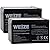 WEIZE 12 Volt 12 Ah Rechargeable Battery with F2 Terminals, Sealed Lead Acid (SLA) AGM Deep Cycle Battery Replaces BP12-12,GP12120,GS12V12AH,6-DW-12, 2 Pack