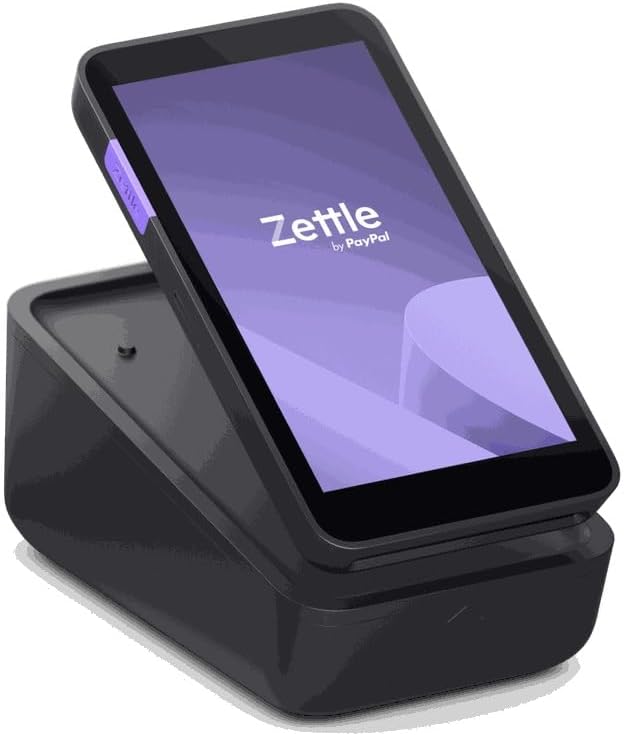 Zettle Payment Terminal With Printer & Dock - By Paypal (Barcode Version)