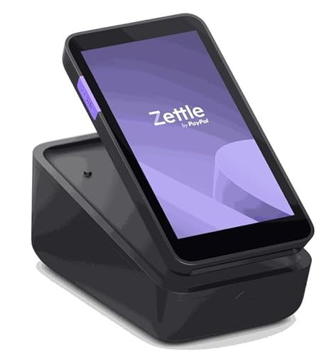 Zettle Payment Terminal With Printer & Dock - By Paypal (Barcode Version)