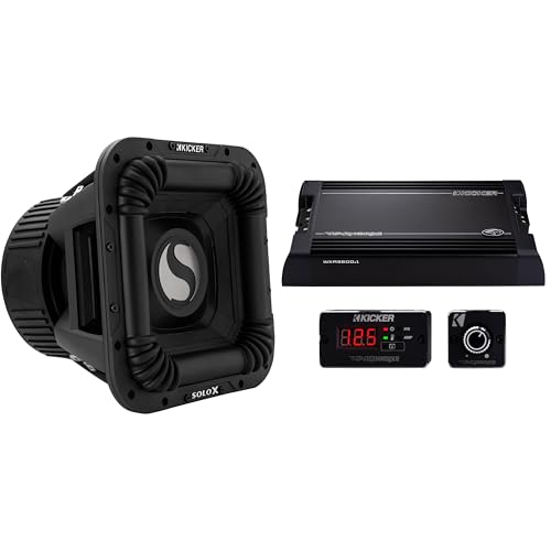 Kicker 49L7X122 - SoloX L7X 12-Inch & WXA3600.1 Warhorse Mono Amplifier