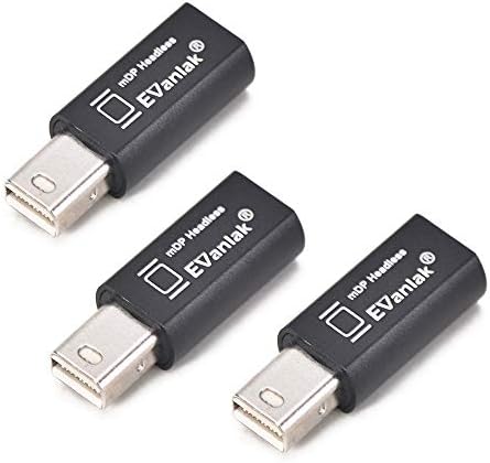 EVanlak HDMI Dummy Plug Headless Ghost Display Emulator Premium Aluminum PCFit Headless-1920x1080 New 3RD@60Hz-1pack
