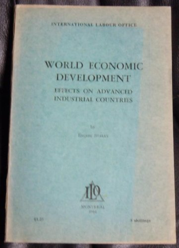 World Economic Development: Effects on Advanced... B0006D8RKQ Book Cover