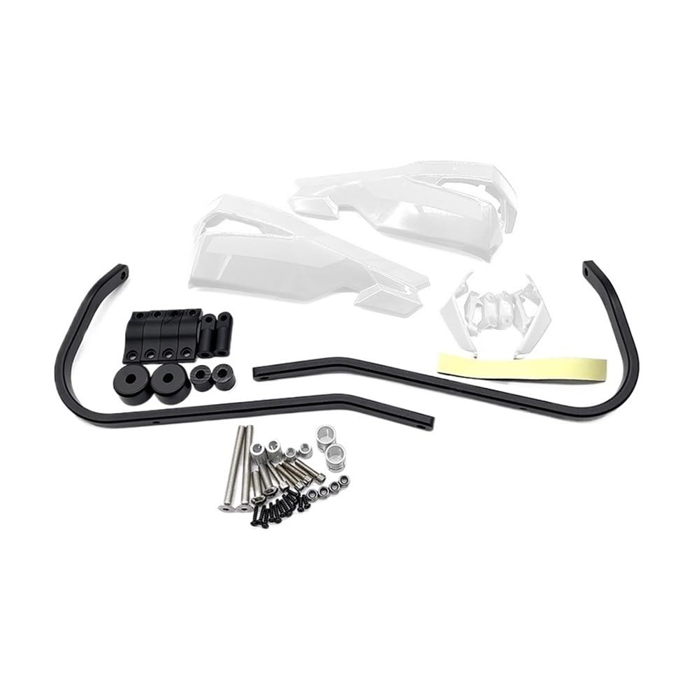 Protège-mains de moto rigide pare-brise aérodynamique NX500 - 7