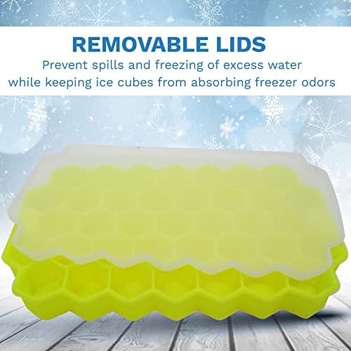 Gadgetime USA 2 pack bandeja de hielo con tapa miniatura 3