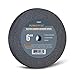 POWERTEC 15501 1/2" Arbor 60-Grit Silicon Carbide Grinding Wheel, 6" by 3/4"