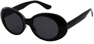 Clout Goggles Oval Bold Retro Mod Kurt Cobain Sunglasses Clout Round Lens