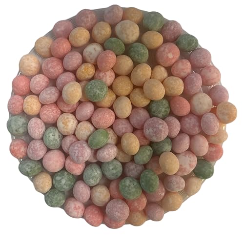 CAPTAIN PLAY Saure Süßigkeiten Kaubonbon Kügelchen, 6 Beutelchen, 90g Bonuspack für Kindergeburtstag, Halloween und Party