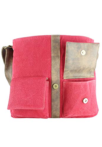 Pasta Lenna's Carteiro A007 Vermelho