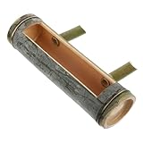 Wasserbrunnen im freien: der bambusbrunnenauslauf erzeugt einen tiefen, resonanten fließeffekt, der die sinne auf elegante weise beruhigt, wasserbrunnen im garten