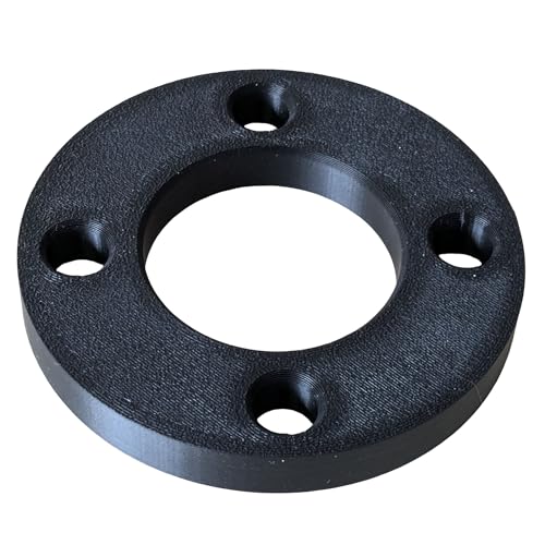 Antenna Guy Wire Anchor Ring, 1-1/2 inch OD Mast Compatible, 4-Hole Design