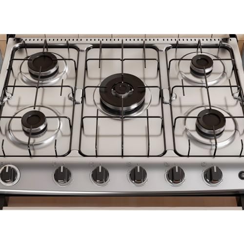 Fogão 5 Bocas a Gás Itatiaia New Dream com Tripla Chama e Acendimento Automático Preto Bivolt