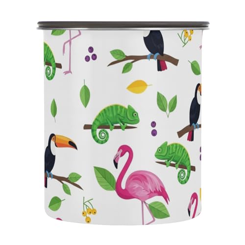 Contenedor Hermético Para Café Acero Inoxidable 900ml