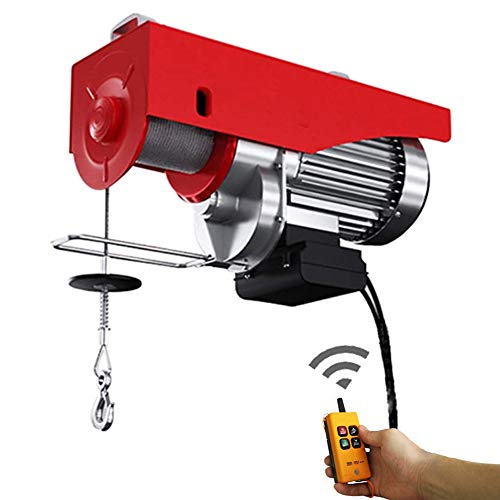 Polipasto eléctrico de elevación 200/300 kg de con Control Remoto inalámbrico grúa pequeña eléctrica
