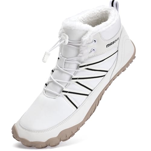 Mabove Botas De Invierno Para Hombre Y Mujer, Con Forro Cálido, Botas De Nieve, Blanco, 42 Eu Mabove Botas De Invierno Para Hombre Y Mujer, Con Forro Cálido, Botas De Nieve, Blanco, 42 Eu