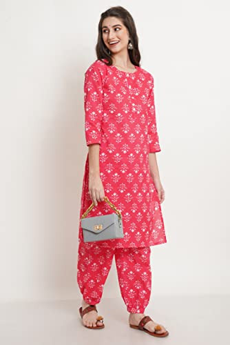 Image of COTLAND Fashions Kurta and Pant /Palazzo Set for Women