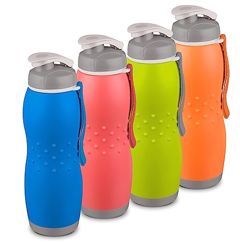 Image of ASIAN Plastowares Cool Splash Insulated Water Bottle, 800 Ml, Assoeted Color