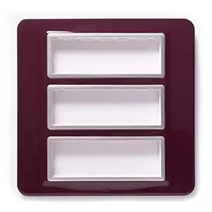 Anchor By Panasonic 66818OMS Roma Urban Modular Polycarbonate 18M Curve (Oriental Maroon, Pack of 5)