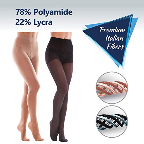 Collants de contention graduées médicales pour voyages et bureau