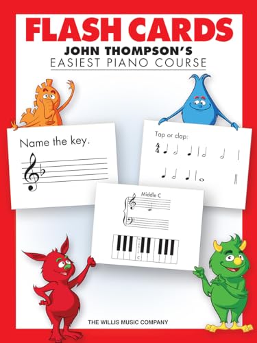 Flash Cards: John Thompson's Easiest Piano Course