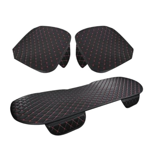 Housse siege voiture universelle et coussin protection siege auto noir 3 pièces