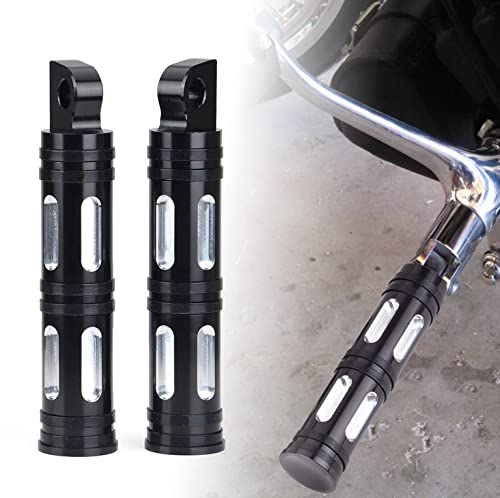 Repose-pieds de moto CNC Goldfire noir cale-pied avant arrière pour vélo H-D