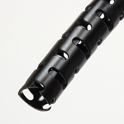 Panduit PW150F-L20 Pan-Wrap Split Harness Wrap, Polyethylene, Black (50-Foot)