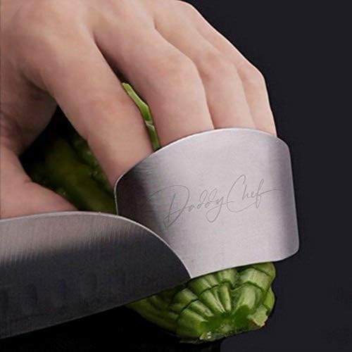 Stainless steel Finger guard knife cutting protector Hand Kitchen Safe slice tool for Chef - Cooking Avoid Hurting When Slicing and chopping