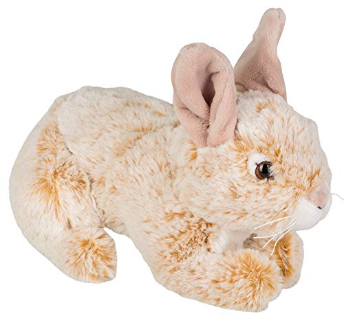 Preisvergleich Produktbild Plüschtier Kaninchen liegend, beige, ca. 26 cm groß