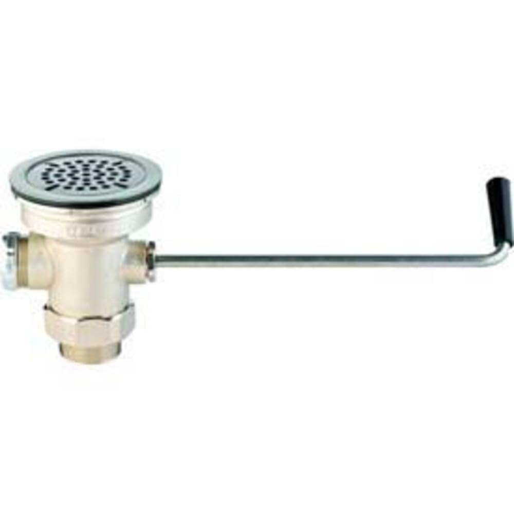 TS Brass B-3950 - Valvola di scarico con adattatore di scarico, cromato