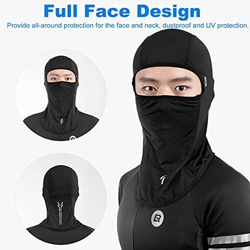 yeacher Balaclava Respirável Para Homens Mulheres Proteção Uv À Prova De Poeira À Prova De Vento Par