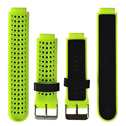 Bandas de reloj para Garmin Forerunner 235 Correas Pulsera de silicona Forerunner 220/230/335/620/630/735XT/235 Reemplazo de lite