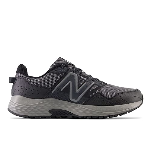 New Balance New Balance Men's 410 V8 Trail Running Shoe, Phantom/Black/Castlerock, 9.5 W