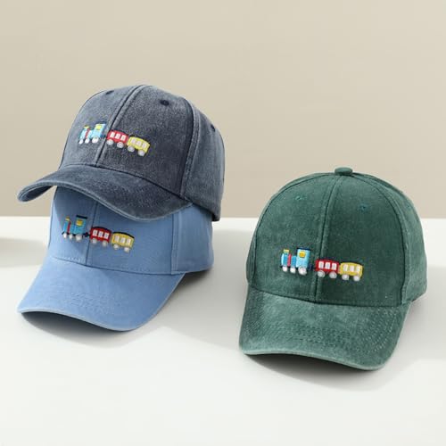 Kids Embroidered Baseball Caps Toddler Boys Girls Trucker Cap Beach Summer Sun Protection Sun Hats Age 2-62