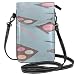 Produktbild Beauty Fashion Cosmetic Eyeliner Print Phone Purse Crossbody Wallet For Women