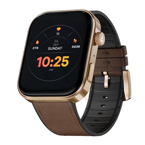 Boat Chrome Endeavour, Premium Metal Body, 1.96”(4.97cm) AMOLED Display,AI Coach Health Insights,Advanced S1 Processor,HRV,VO2 Max,Auto Watchface Refresh, Smart Watch for Men & Women (Cocoa Brown) Boat Chrome Endeavour, Premium Metal Body, 1.96”(4.97cm) AMOLED Display,AI Coach Health Insights,Advanced S1 Processor,HRV,VO2 Max,Auto Watchface Refresh, Smart Watch for Men & Women (Cocoa Brown)
