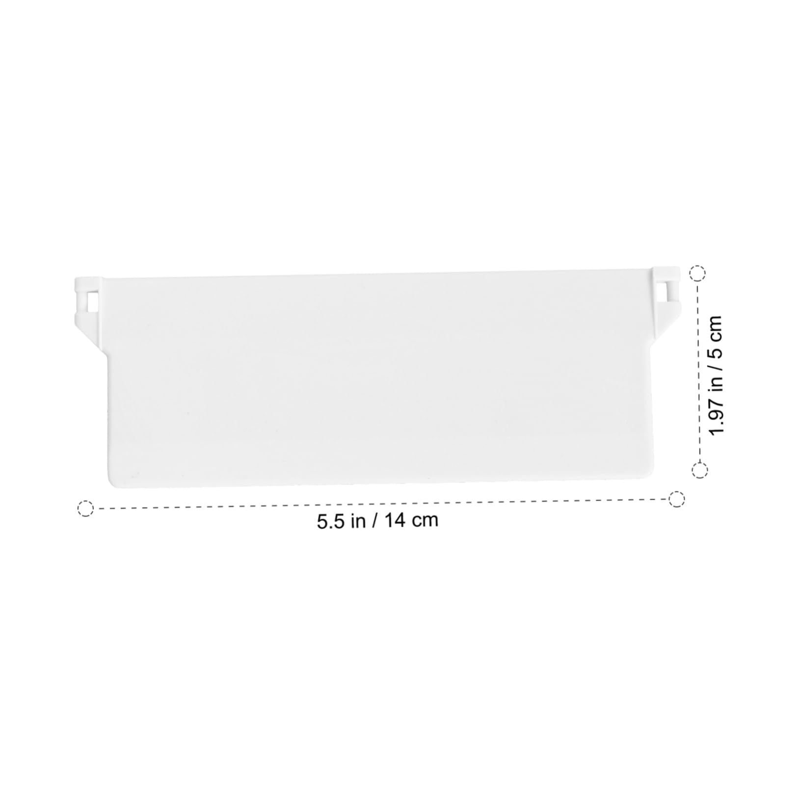 HOLIDYOYO 1set Vertical Blinds Accessories Kit Blind Bottom Plate Beaded Chain Connector Clips Easy Installation for Window