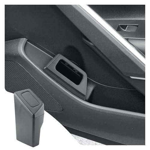 Image of LUWU Car Trash Can with Lid - Portable Mini Dustbin Garbage Bin for Toyota Corolla Cross Interior Accessories (Right)