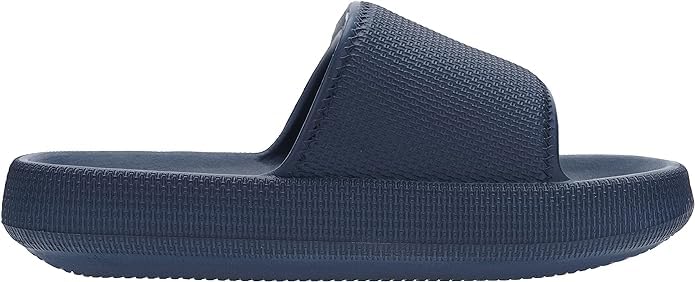 Image of Joomra Slides for Women and Men Adjustable Pillow Slippers Diabetic Sandals | Thick 1.7 inch Cushioned Sole, Deep Heel Cup, Recovery Sandals Ideal for pool, beach, bath, travel, home, Indoor, outdoor