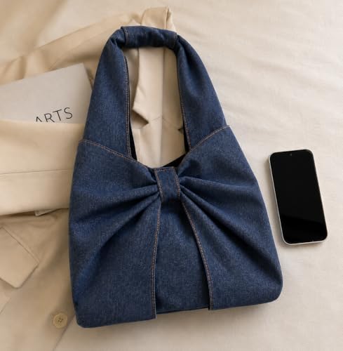 The carry edit denim tote bag – image 3