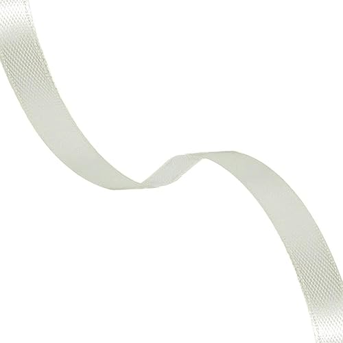 Miniatura 2 de Cinta beige de 1-12 pulgadas, 25 yardas de cinta de satén sólido para envoltura de regalos de Navidad, guirnalda de Navidad, adornos de árbol de